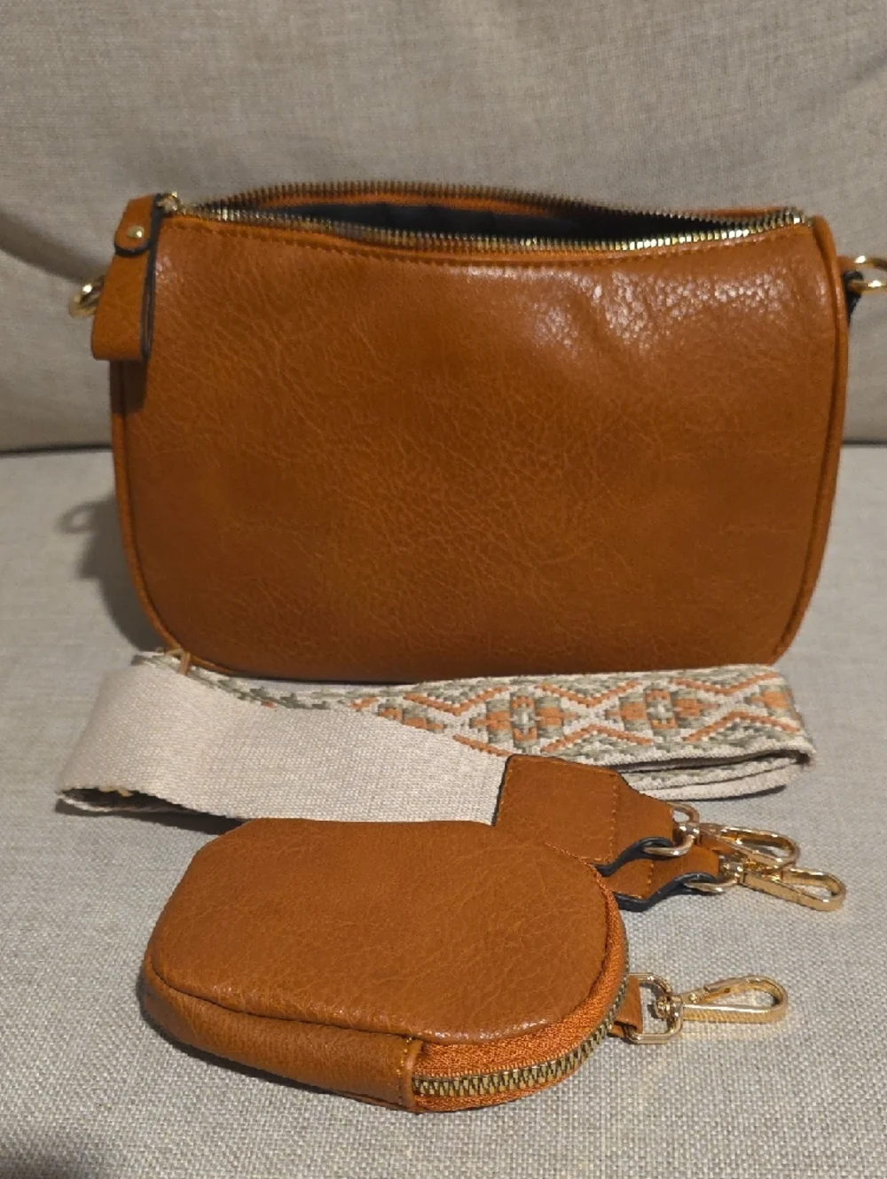 Bohemian-style crossbody bag